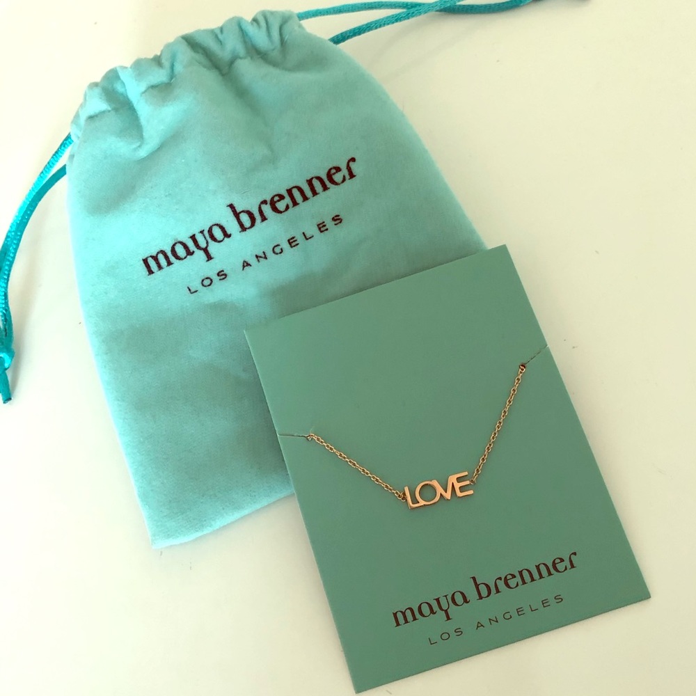Maya Brenner Rose Gold “Love Bracelet”